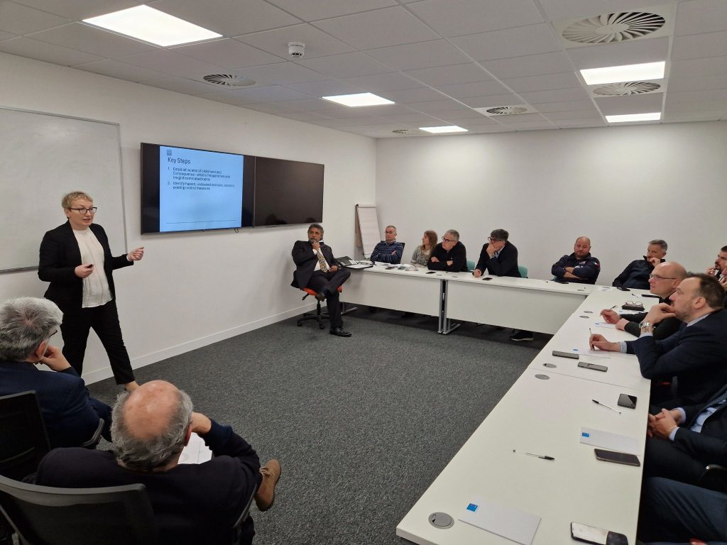 MSC Cruises' Containers Division undertaking training at the Maritime Skills Academy in Portsmouth | Shipping Port Studies